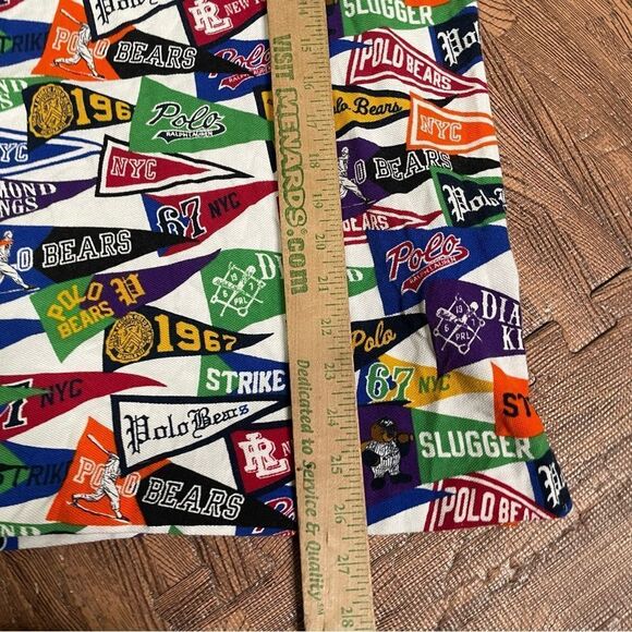 Polo Ralph Lauren Limited Edition Stadium Baseball Bears Pennant Shirt Small - Picture 6 of 6